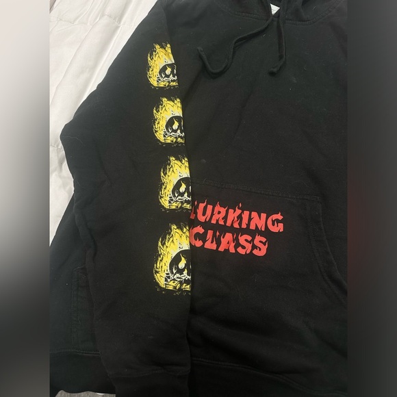 Trust No Suits x Matt Stikker Collab Lurking Class Hoodie - size M - Picture 5 of 5